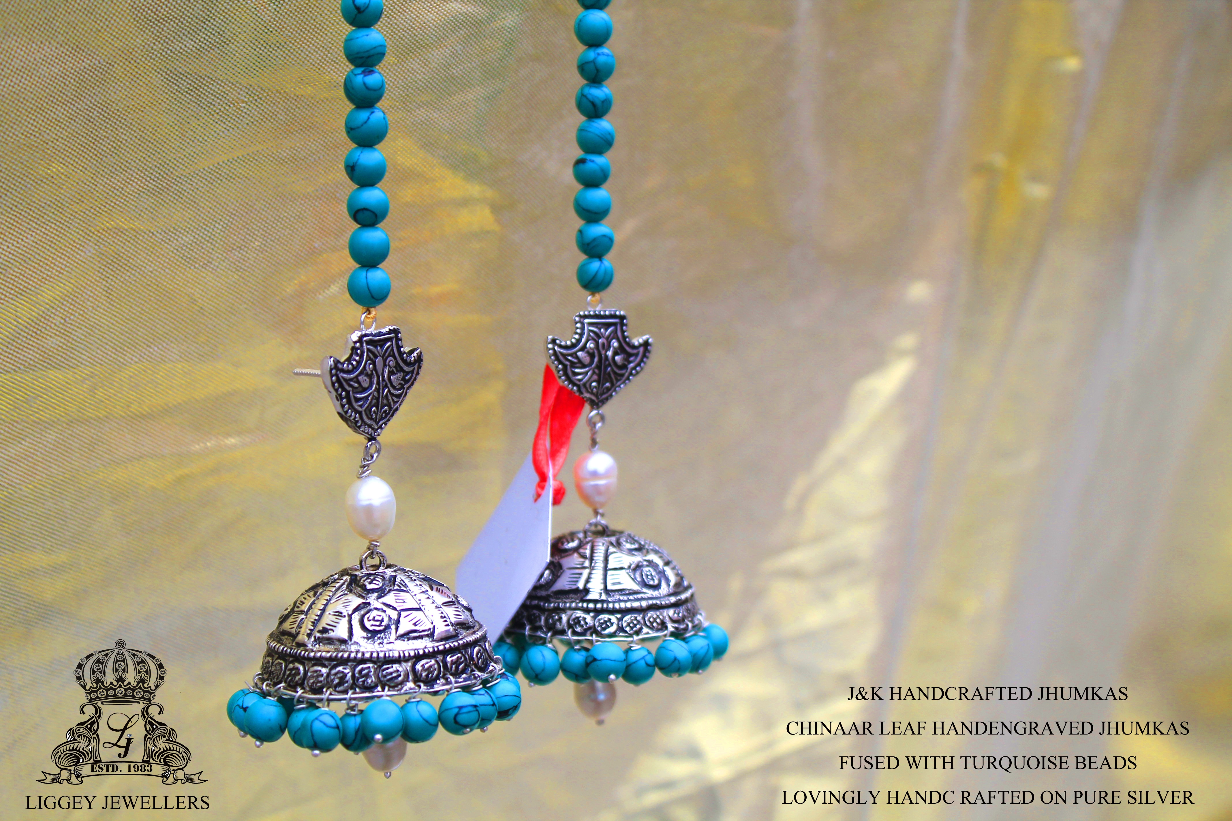 Chinaar Patta Jhumka